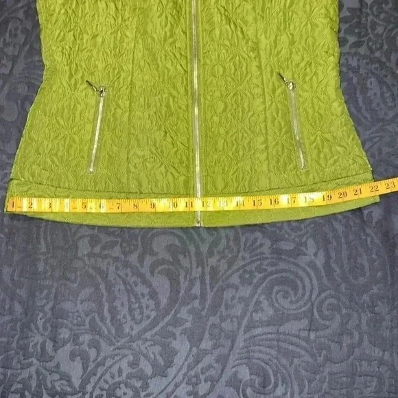 Christopher & Banks Quilted Green Woman Vest X5 - Picture 10 of 10